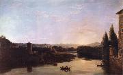 Thomas Cole Blick auf den Arno painting